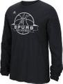 San Antonio Spurs Black Ultimate Banner Long Sleeve T Shirt by Adidas