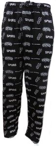 San Antonio Spurs Mens Black NBA Prospect Pajama Pants by Concepts Sports