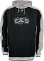 San Antonio Spurs NBA  Black Embroidered Dream Hooded Fleece Sweatshirt By Adidas