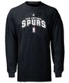 San Antonio Spurs NBA Long Sleeve T Shirt By Adidas