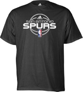 San Antonio Spurs On Court NBA Team Issue Tee By Adidas