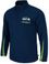 Seattle Seahawks Navy � Zip Pullover Poly Performance 3 NFL Jacket by VF