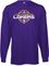 SOLD OUT Adidas Los Angeles Lakers On-Court Team Issue Long Sleeve T Shirt