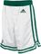 SOLD OUT Boston Celtics Youth 8" Inseam White NBA Replica Basketball Shorts By Adidas