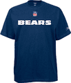 SOLD OUT Chicago Bears 2007 NFL Adult Official Sidelines Football Short Sleeve Tee Shirt By Reebok