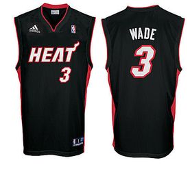 SOLD OUT Dwayne Wade Miami Heat Youth NBA Tackle Twill Swingman Replica Basketball Jersey By Adidas