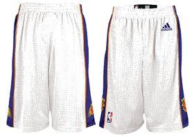 SOLD OUT Phoenix Suns  Adult White Tackle Twill Logo Swingman Shorts By Adidas