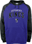 SOLD OUT Sacramento Kings Tackle Twill Embroidered Hooded Sweatshirt By Reebok