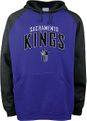 SOLD OUT Sacramento Kings Tackle Twill Embroidered Hooded Sweatshirt By Reebok
