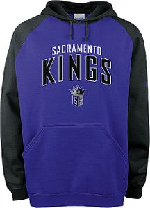 SOLD OUT Sacramento Kings Tackle Twill Embroidered Hooded Sweatshirt By Reebok
