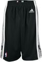 SOLD OUT San Antonio Spurs New Adult Black Tackle Twill Logo Swingman Shorts By Adidas