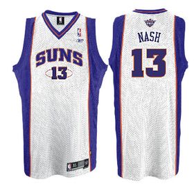 SOLD OUT Steve Nash Phoenix Suns NBA Tackle Twill Swingman Replica Basketball Jersey By Reebok