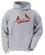 St. Louis Cardinals MLB Grey Embroidered Tackle Twill Hooded Sweatshirt By Nike Team Sports