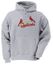 St. Louis Cardinals MLB Grey Embroidered Tackle Twill Hooded Sweatshirt By Nike Team Sports