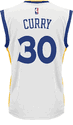 Stephen Curry Youth Golden State Warriors White Replica Basketball Jersey