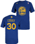 Stephen Curry 30 Golden State Warriors High Definition Select Replica T Shirt by Adidas