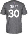Stephen Curry Golden State Warriors High Def Dark Grey Select Replica T Shirt by Adidas