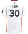 Stephen Curry Adult Golden State Warriors Adidas White Chinese New Year Swingman Basketball Jersey
