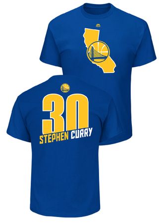 Stephen Curry Golden State Warriors Mens Blue 30 Record Holder T Shirt