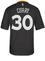 Stephen Curry Youth Golden State Warriors Adidas Black Short Sleeve Replica Basketball Jersey