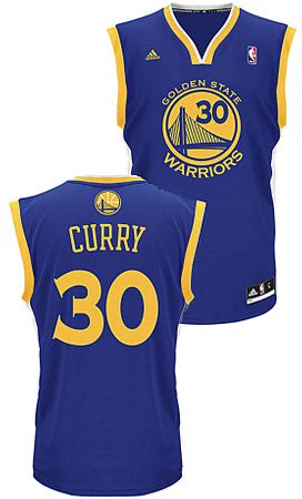 Stephen Curry Youth Golden State Warriors Adidas Swingman Basketball Jersey
