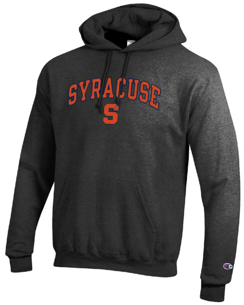 Syracuse Orange Granite Heather Champion Campus Powerblend Screened Syracuse Orange Granite Heather Champion Campus Powerblend Screened