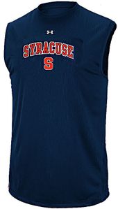 Syracuse Orange Under Armour HeatGear Catalyst Sleeveless T Shirt