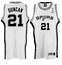 Tim Duncan San Antonio Spurs NBA Tackle Twill Swingman Replica Basketball Jersey By Reebok