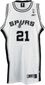 Tim Duncan San Antonio Spurs NBA Tackle Twill Swingman Replica Basketball Jersey By Reebok