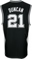 Tim Duncan San Antonio Spurs Youth NBA Replica Basketball Jersey By Adidas