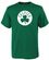 Toddler Boston Celtics Green Primary Logo Short Sleeve T Shirt on Sale