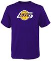  Toddler Los Angeles Lakers Purple Primary Logo Short Sleeve T Shirt on Sale