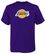  Toddler Los Angeles Lakers Purple Primary Logo Short Sleeve T Shirt on Sale