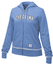 UNC Tarheels Lt. Blue Womens FZ Full-Zip Embroidered Hoody By Nike