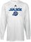 Utah Jazz NBA White Long Sleeve Tee Shirt By Adidas