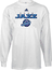 Utah Jazz NBA White Long Sleeve Tee Shirt By Adidas