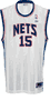 Vince Carter New Jersey Nets NBA Tackle Twill Swingman Replica Basketball Jersey By Reebok