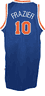 Walt Frazier New York Knicks NBA Embroidered Replica Throwback Basketball Jersey By Adidas