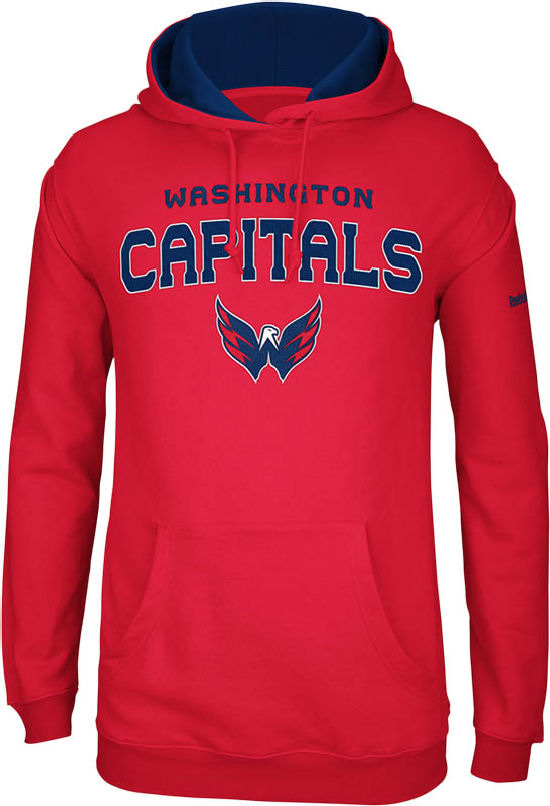 Washington Capitals NHL FaceOff Playbook Hooded Sweatshirt by Reebok