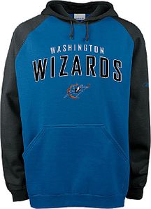 Washington Wizards Tackle Twill Embroidered Hooded Sweatshirt By Reebok
