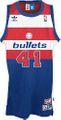 Wes Unseld Baltimore Bullets NBA Embroidered 1977-1978 Throwback Basketball Jersey By Adidas