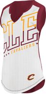 Womens Cleveland Cavaliers White Relevant Player Sleeveless Tee
