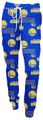 Womens Golden State Warriors Blue Cotton Slide Lounge Pants 