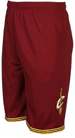 Youth Cleveland Cavaliers Burgundy Replica Basketball Shorts By Outerstuff