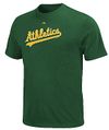 Youth Oakland A's Majestic Team Name Short Sleeve T Shirt