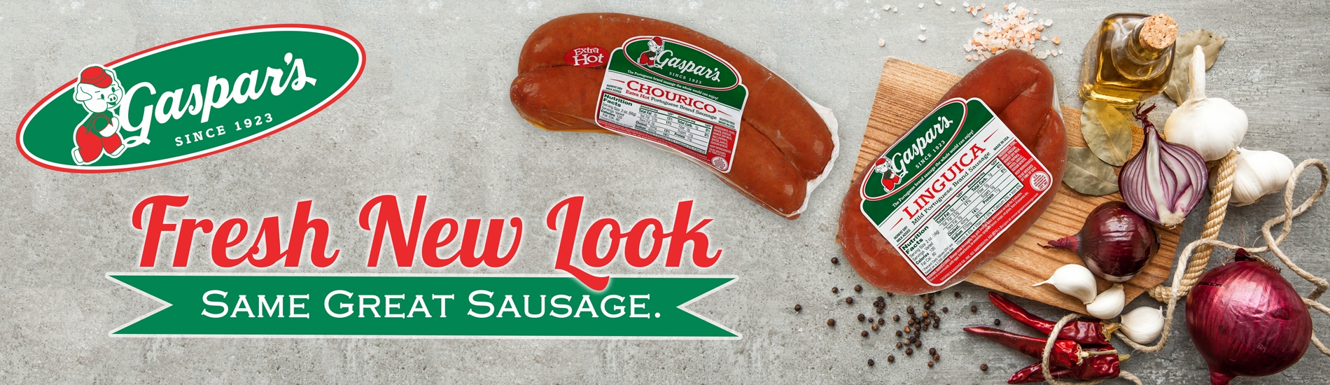 Fresh New Look - Same Great Sausage