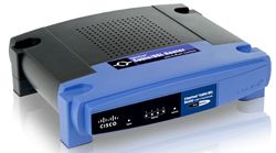 (Click to Enlarge) 4 Port Router with 100' Cables