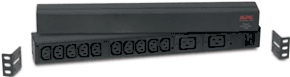(Click to Enlarge) APC--SCHNEIDER ELECTRIC [AP9559] - >> RACK PDU - BASIC - 1U - 16A 208 230V - (10)C1 (ITEM ALSO KNOWN AS : APC-AP9559) [AP9559]