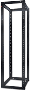 (Click to Enlarge) APC--SCHNEIDER ELECTRIC [AR204A] - >> NETSHELTER 4 POST OPEN FRAME RACK 44U  1 (ITEM ALSO KNOWN AS : APC-AR204A) [AR204A]