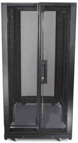 (Click to Enlarge) APC/SCHNEIDER ELECTRIC [AR3104] - >> NETSHELTER SX 24U 600MM X 1070MM DEEP EN - APC NETSHELTER SX 24U SERVER RACK ENCLOSURE 600MM X 1070MM (ITEM ALSO KNOWN AS : APC-AR3104) [AR3104]
